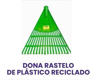 DONA RASTELO DE PLÁSTICO RECICLADO