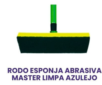 RODO ESPONJA ABRASIVA MASTER LIMPA AZULEJO