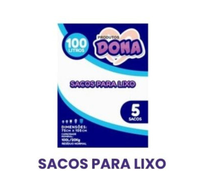 SACOS PARA LIXO 100L