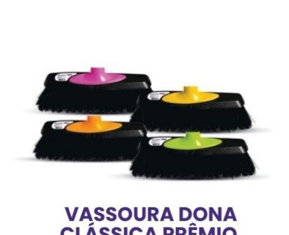 VASSOURA DONA CLÁSSICA PRÊMIO