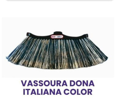 VASSOURA DONA ITALIANA COLOR